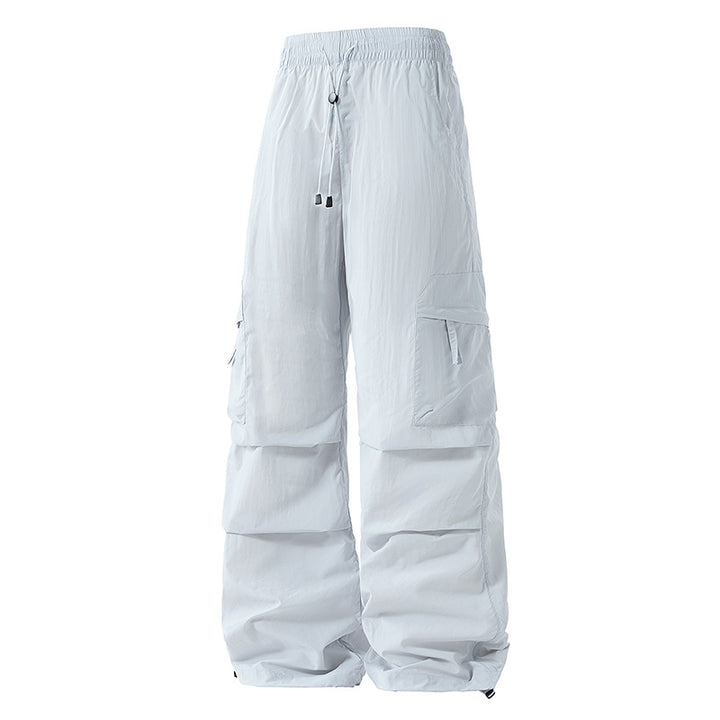 Damen Cargo-Hose mit elastischem Bund und Taschen Drune