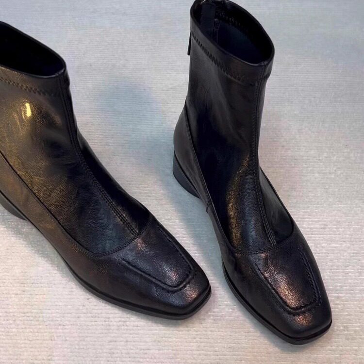 Damen Elegante und modische Stiefeletten Drune