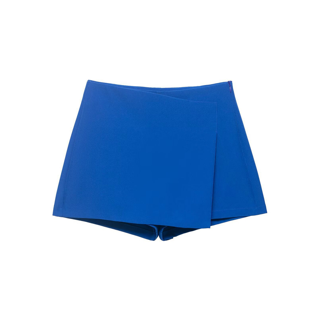 Damen sportliche Shorts mit elegantem Layering-Design Drune
