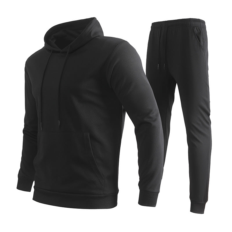 Herren Performance-Hoodie- und Jogginghose-Set aus atmungsaktivem Funktionsstoff Drune
