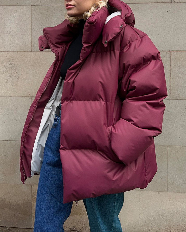 Drune | Schönheit Kapuze Lockere Baumwolljacke