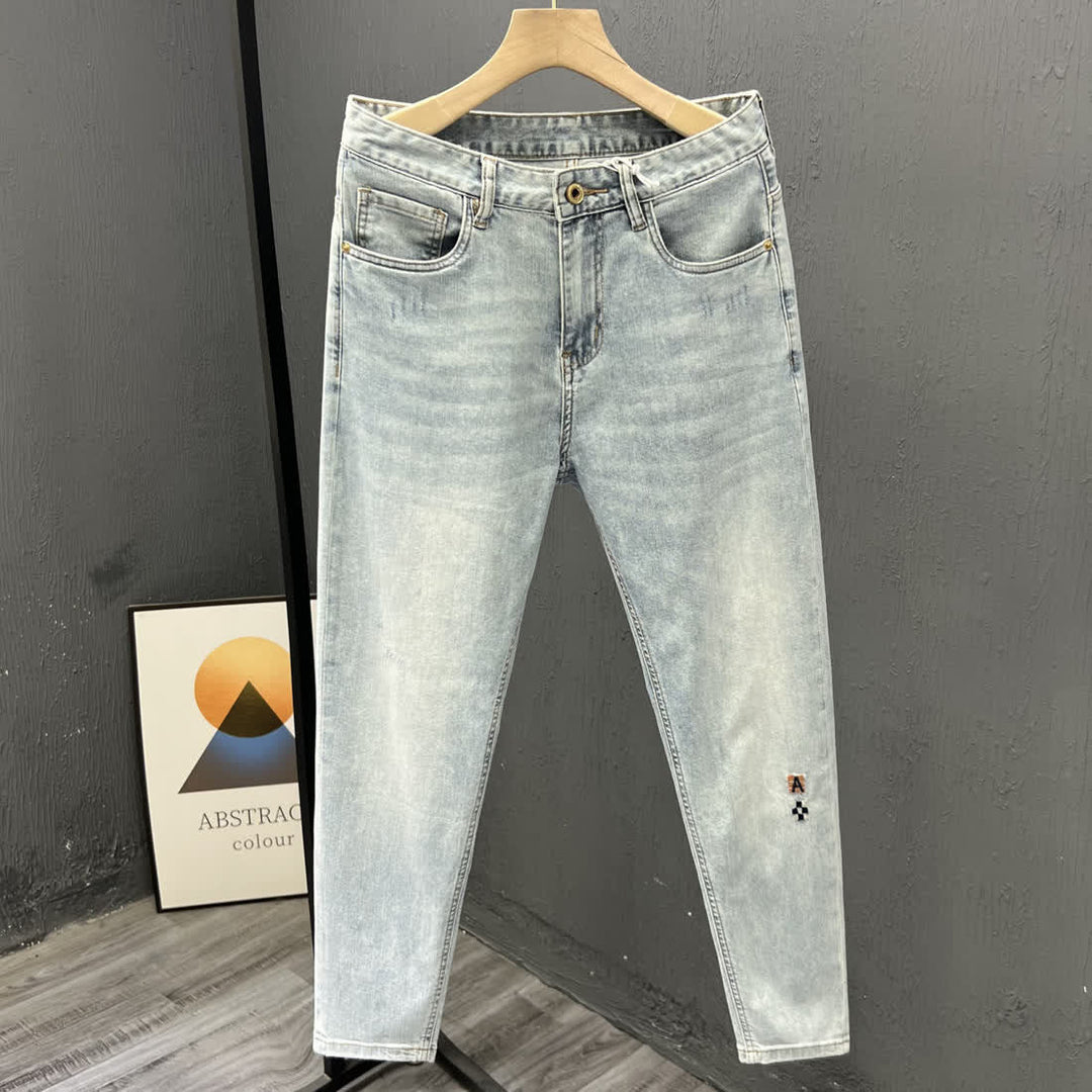 Herren Slim-Fit Jeans mit modischen Details und lässigem Design Drune