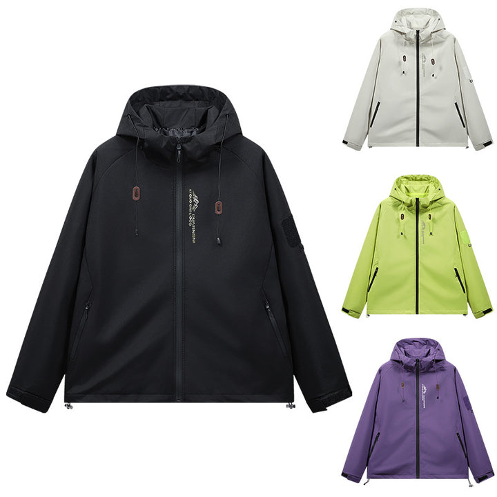 Herren Sportliche Windjacke Drune