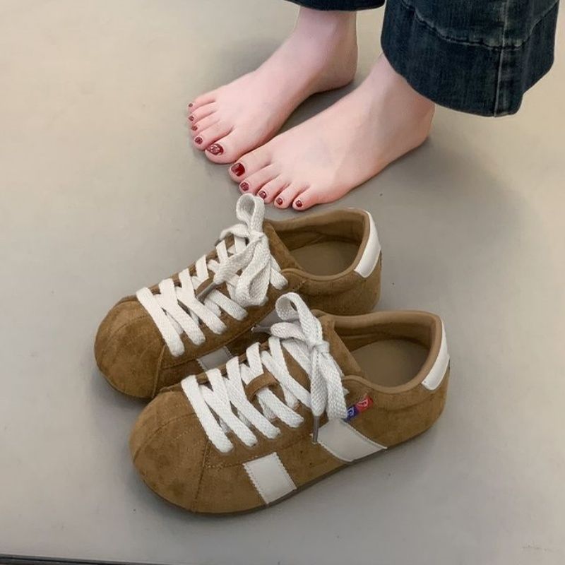 Damen Komfortable Sneaker aus hochwertigem Wildleder mit klassischem Design Drune