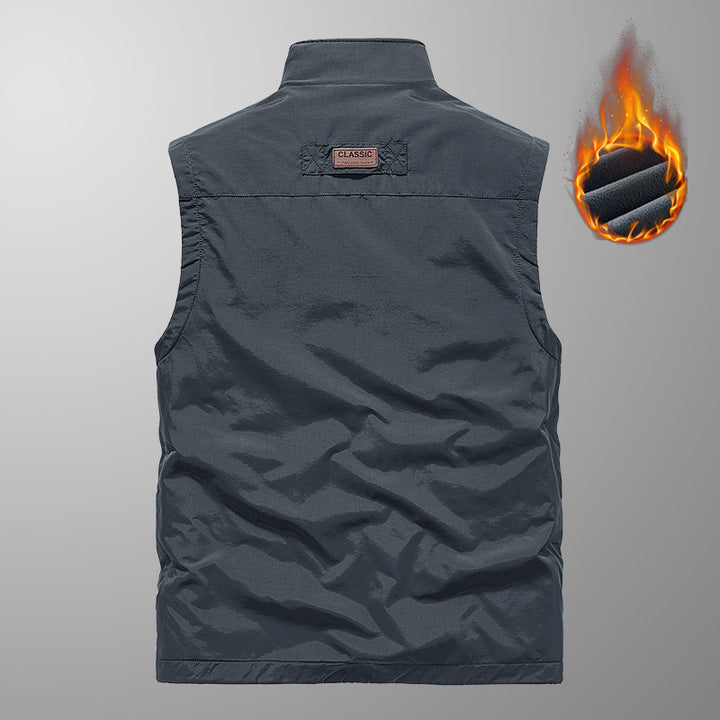 Herren Multifunktionale Fleece-Weste Drune