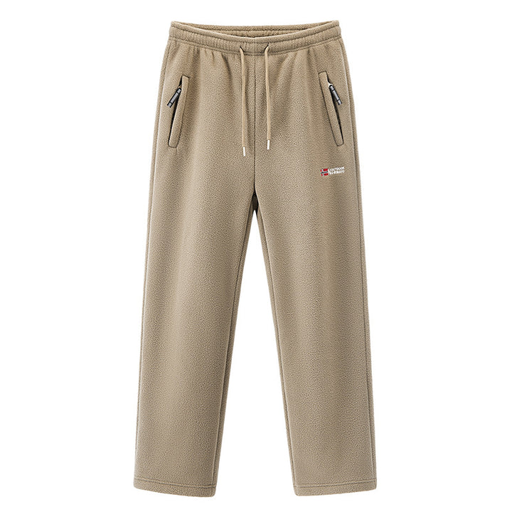 Herren Thermo-Fleece-Set mit Kapuzenjacke, Sherpa-gefüttert und elastischer Jogginghose Drune