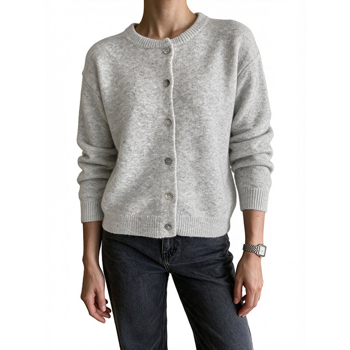 Damen Strickjacke mit Knopfdetails Drune 1788169133