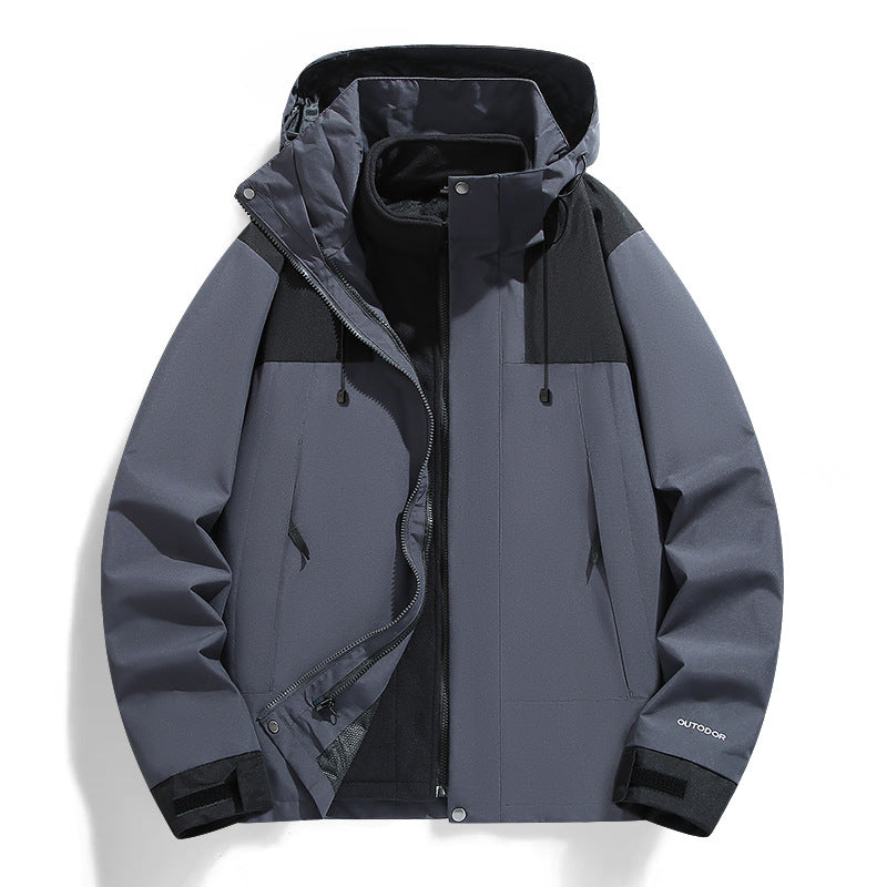 Herren Multifunktionale Wasserabweisende Outdoorjacke Drune