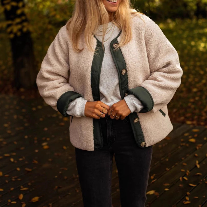 Damen Kuschelige und stylische Fleecejacke Drune