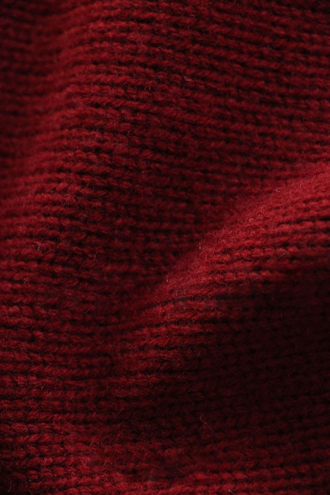 Damen Langärmliger Strickpullover mit hohem Kragen Drune