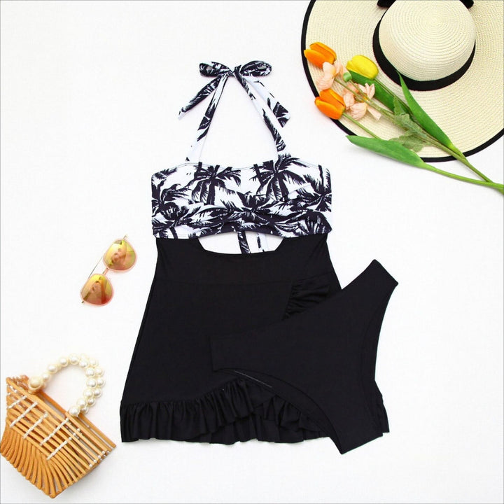 Damen Badeanzugkleid mit raffinierter Cut-Out-Optik Drune
