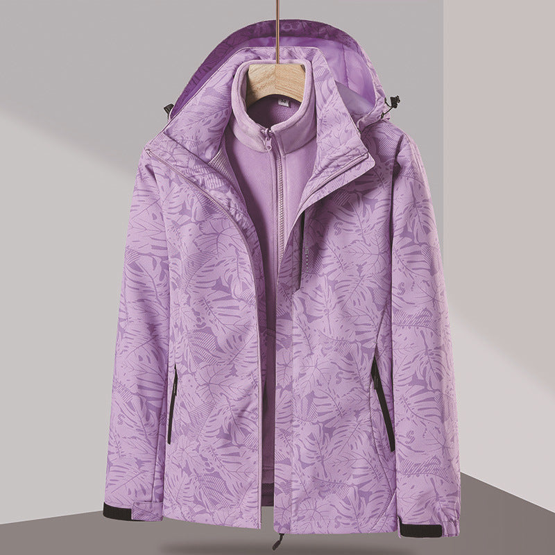 Herren Multifunktionale Übergangsjacke mit Reißverschluss Drune