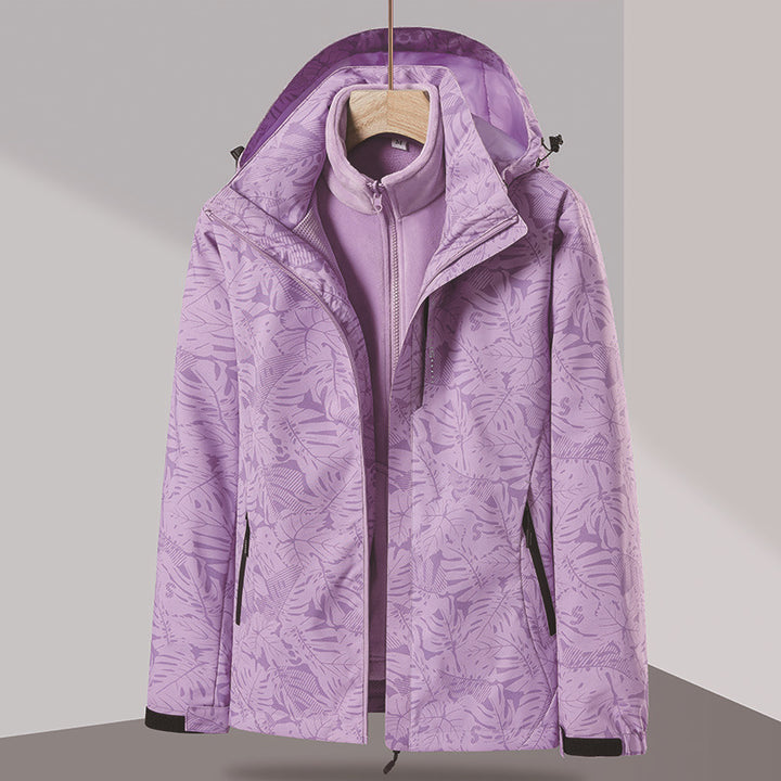 Herren Multifunktionale Übergangsjacke mit Reißverschluss Drune