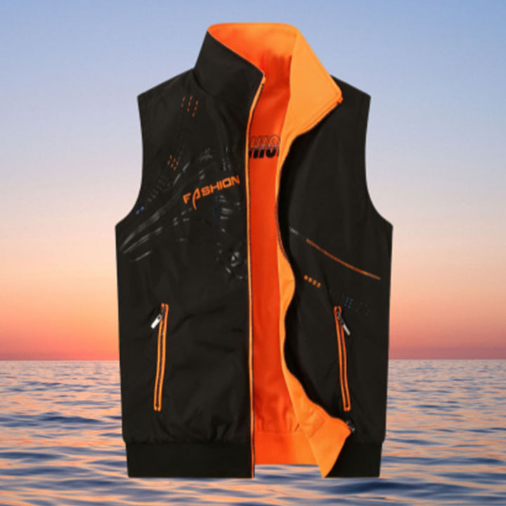 Herren Sportliche High-Performance Weste Drune