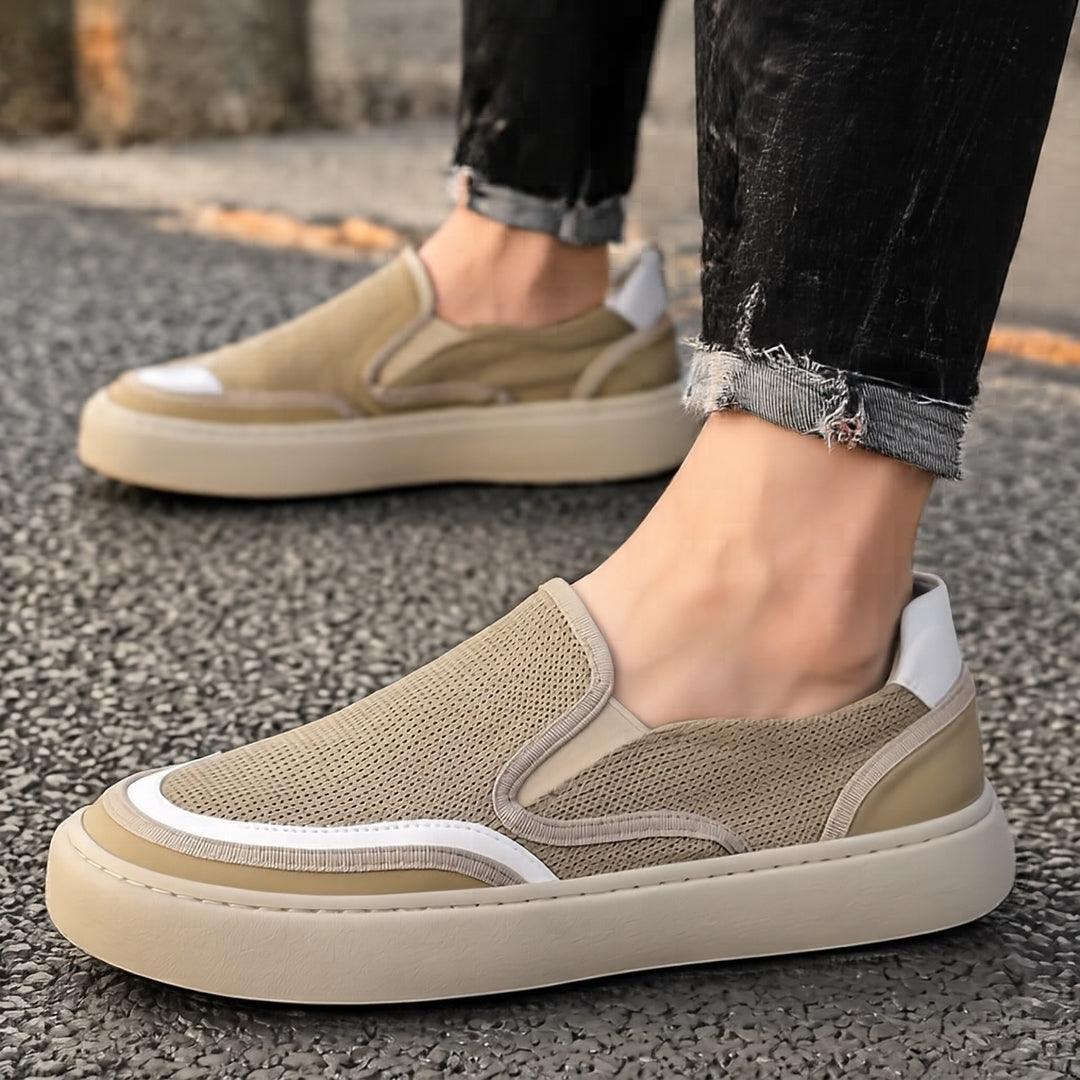 Unisex Bequeme Slip-On Sneakers Drune
