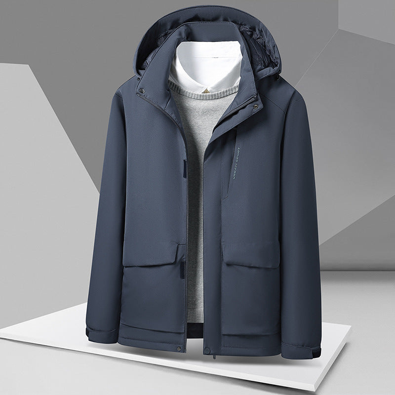 Herren Funktionale Wetterjacke Drune