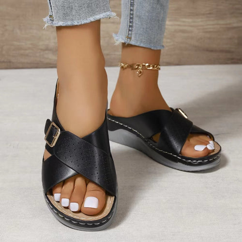Damen Stylische Casual Rutsch-Sandalen Drune