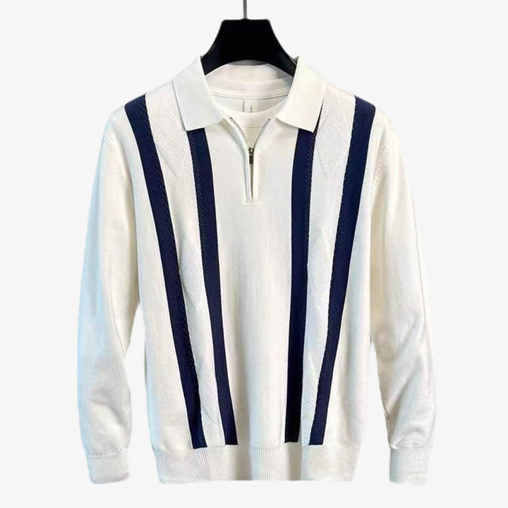 Herren Stilvolles Kurzarm Poloshirt mit strukturiertem Design Drune
