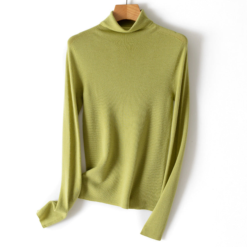 Damen Ultrafeiner Rollkragenpullover aus Feinstrick mit schmaler Silhouette Drune
