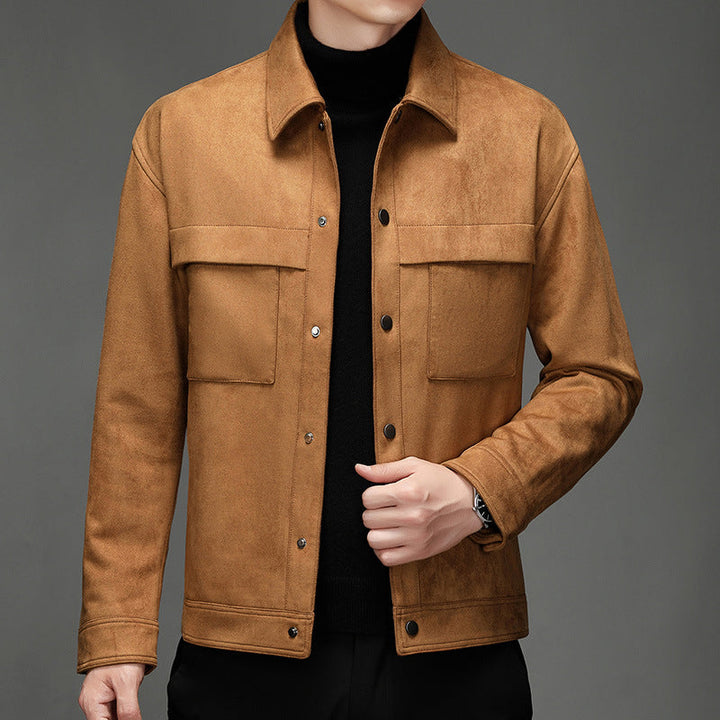 Drune | Elegante Wildleder-Jacke für Männer