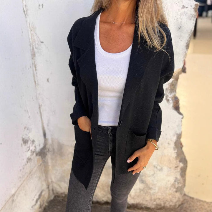 Damen modische Oversized Blazer Drune