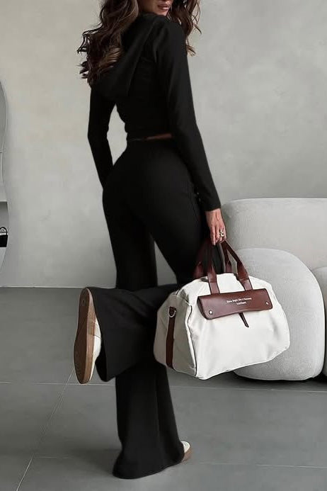 Drune | Club Slim Fit Kapuzen Zweiteiler