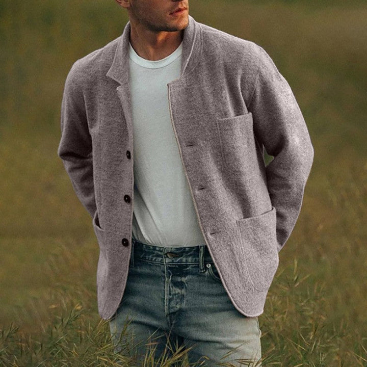 Herren lässige Strickjacke Drune