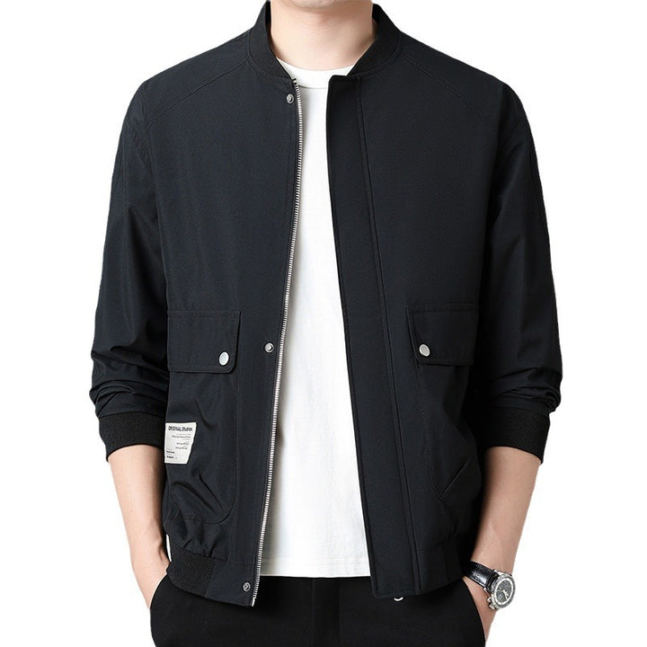 Herren Sportliche Bomberjacke mit Taschen Drune