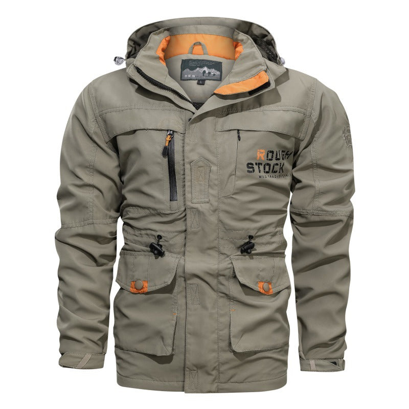 Herren funktionale Outdoorjacke Drune