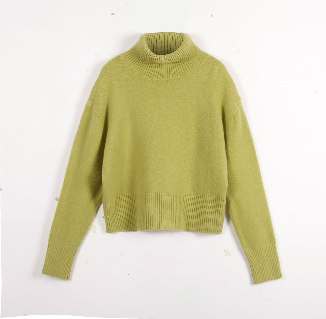 Damen modischer Rollkragenpullover Drune