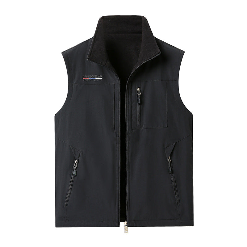 Herren Warmgefütterte Outdoor-Weste Drune