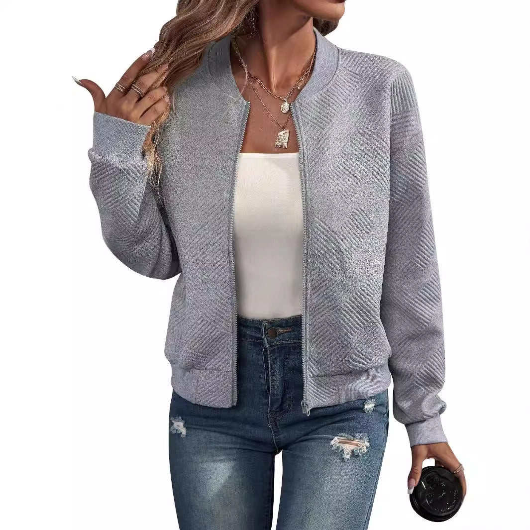 Damen stylische Bomberjacke Drune