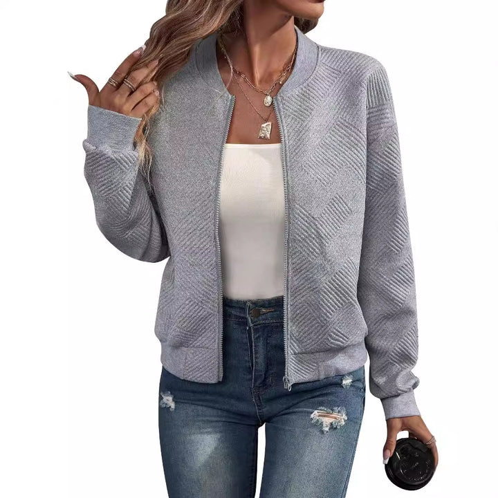 Damen stylische Bomberjacke Drune