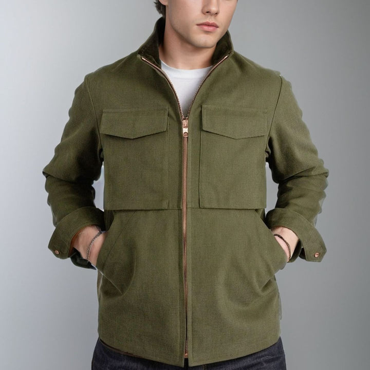 Herren Utility-Jacke mit praktischen Taschen und modernem Design Drune