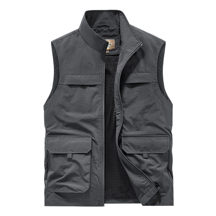 Herren Multifunktionale Freizeithemdjacke Drune