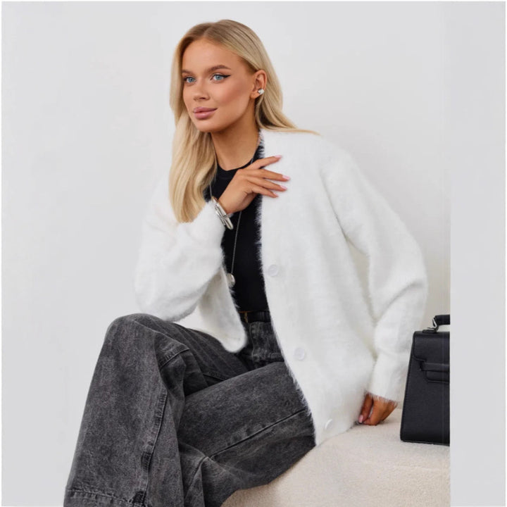 Damen Kuschelige Cardigan Drune