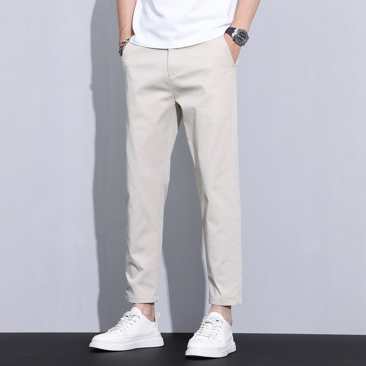 Herren Bequeme und elegante Chino-Hose Drune