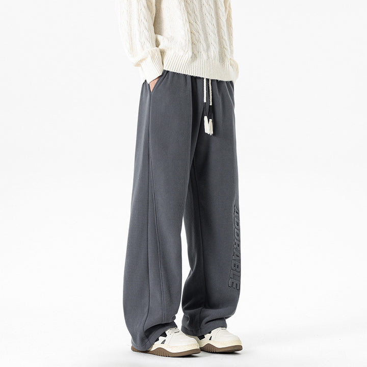 Herren Bequeme und lässige Relaxed Fit Freizeithose