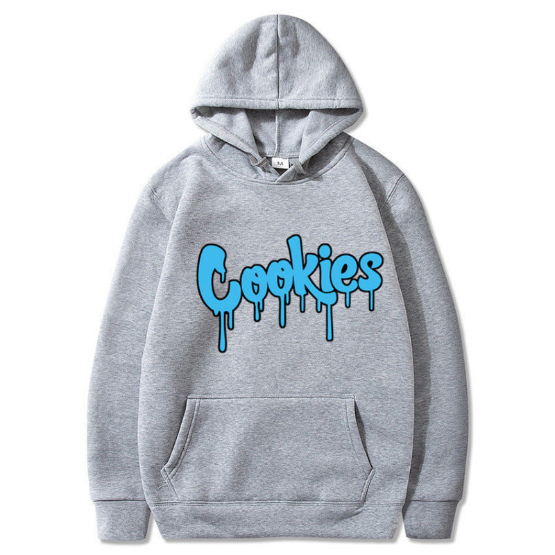 Damen Kapuzensweatshirt mit modernem grafischen Print und bequemer Passform Drune