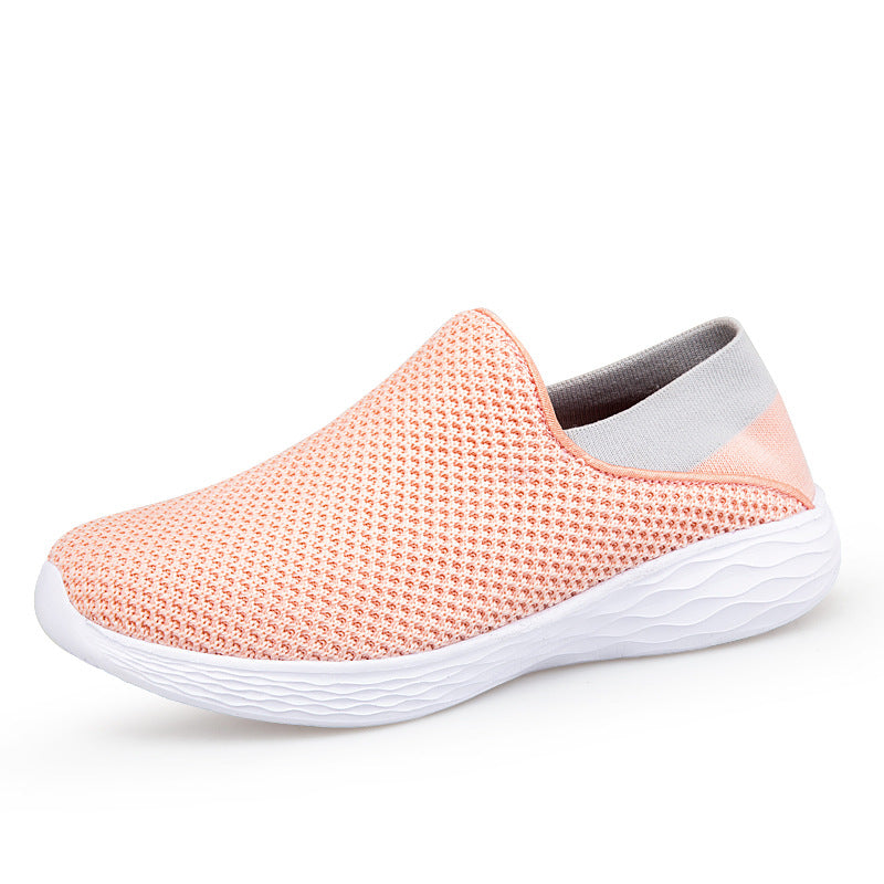 Unisex nan Einstiegs-Komfortschuh mit nahtlosem Strickschaft und dämpfender Leichtschaumsohle Drune