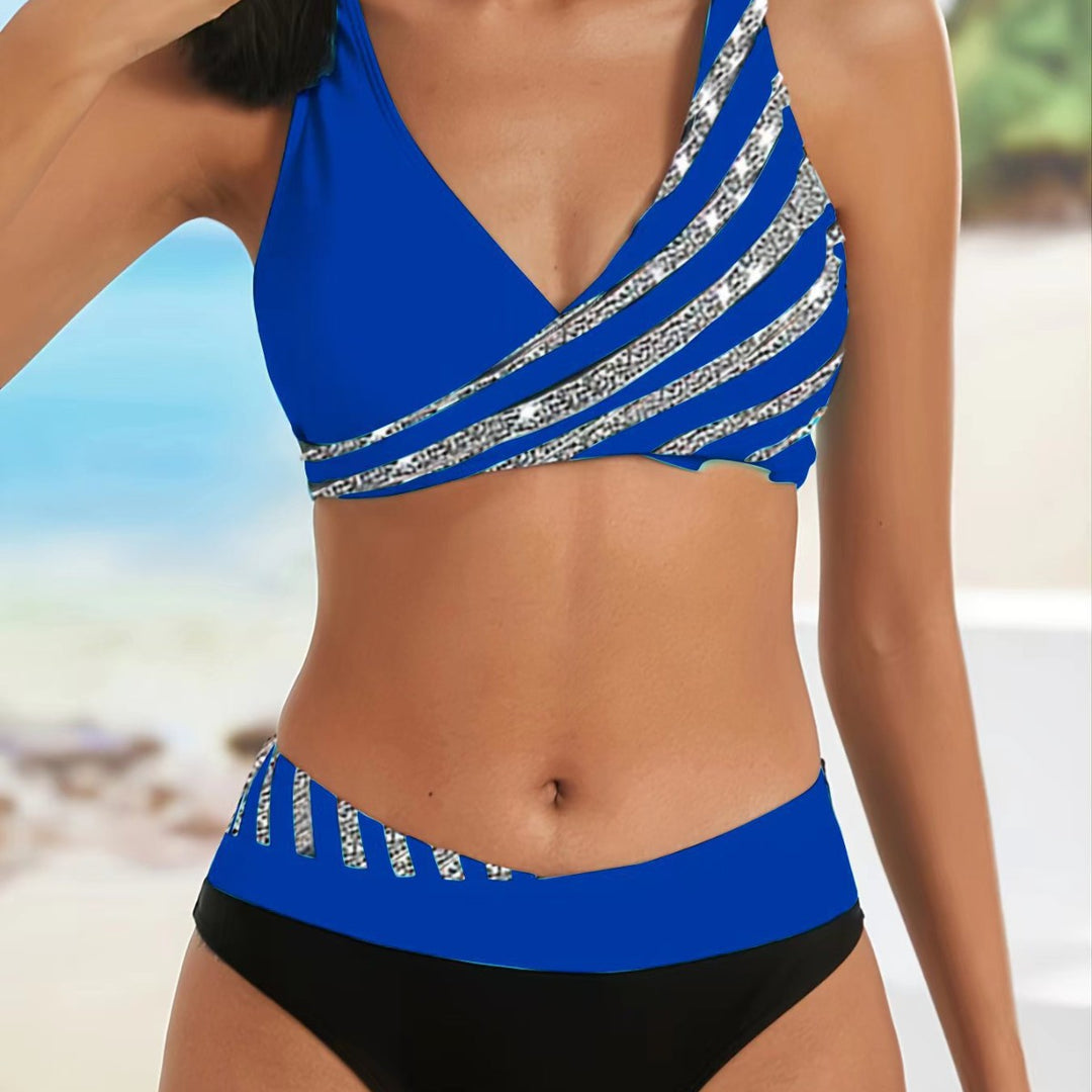 Damen Bikini-Set mit innovativem Farbverlauf Drune