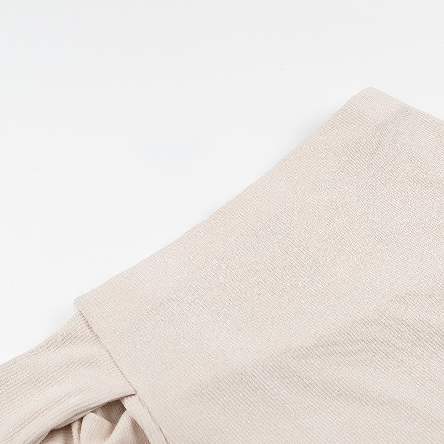 Damen Wickelrock mit seitlichem Knoten und eleganter Drapierung Drune