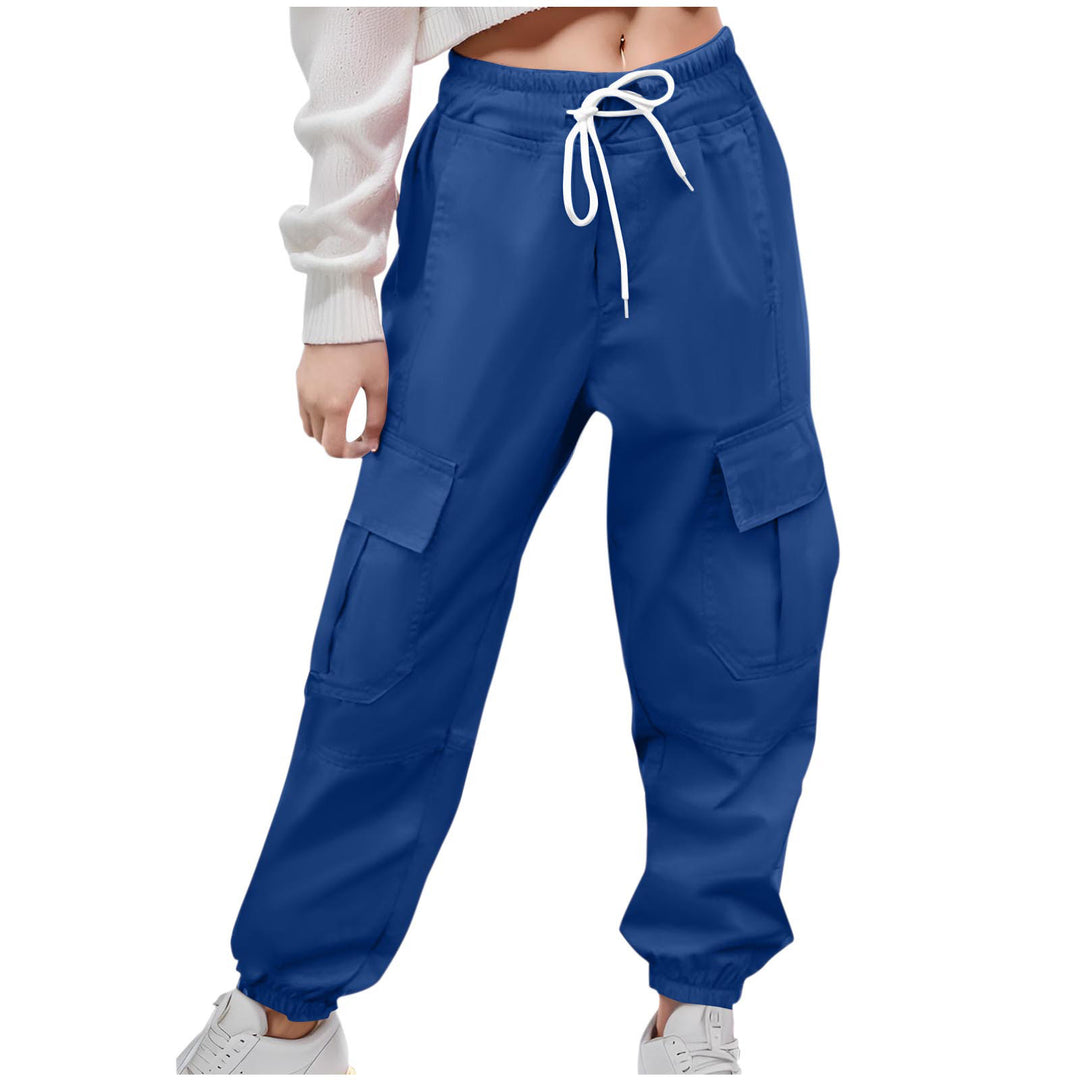Damen Cargo-Hose mit elastischem Bund und praktischen Seitentaschen Drune