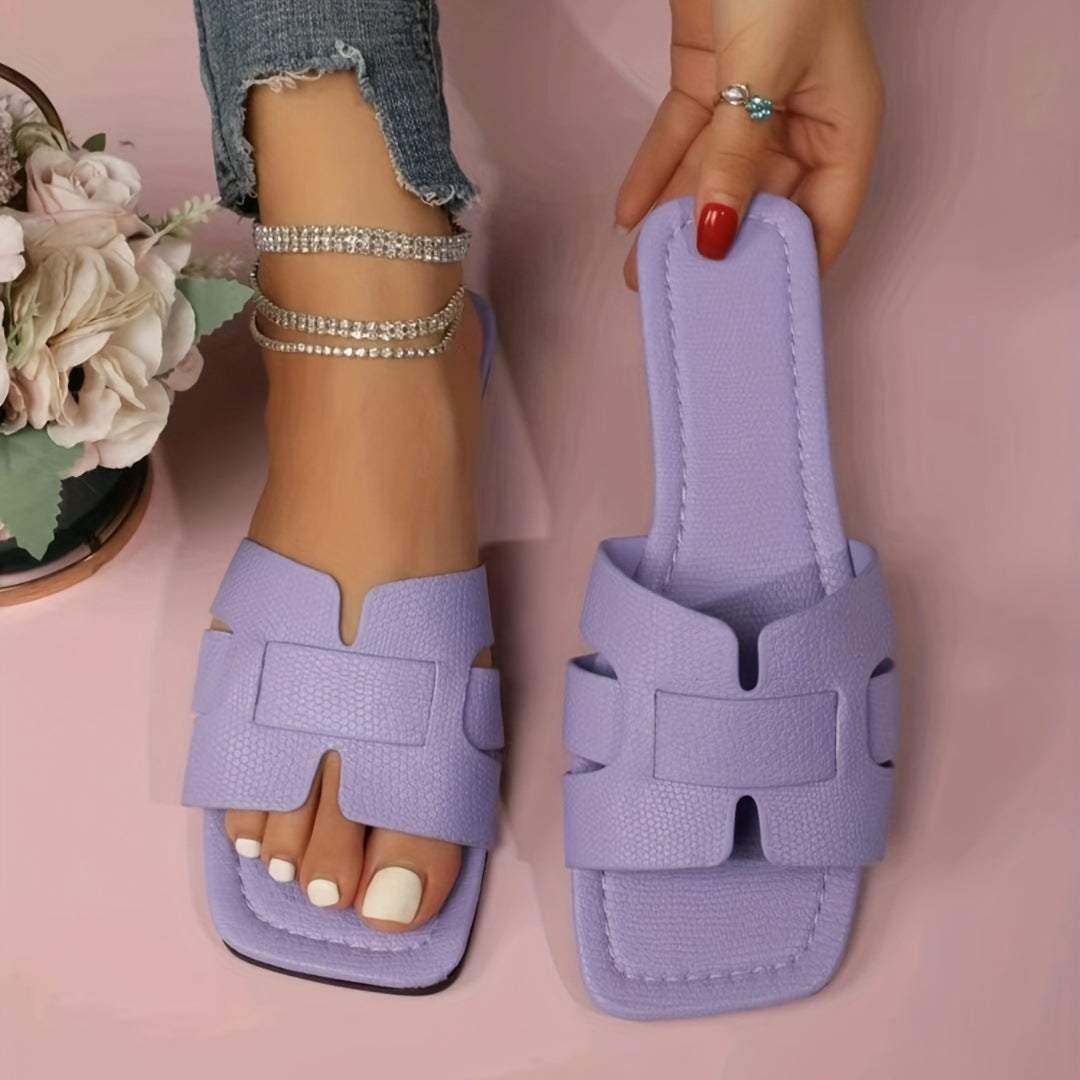 Damen Fashion Slide Sandalen Drune