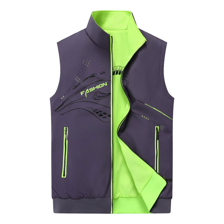 Herren Sportliche High-Performance Weste Drune