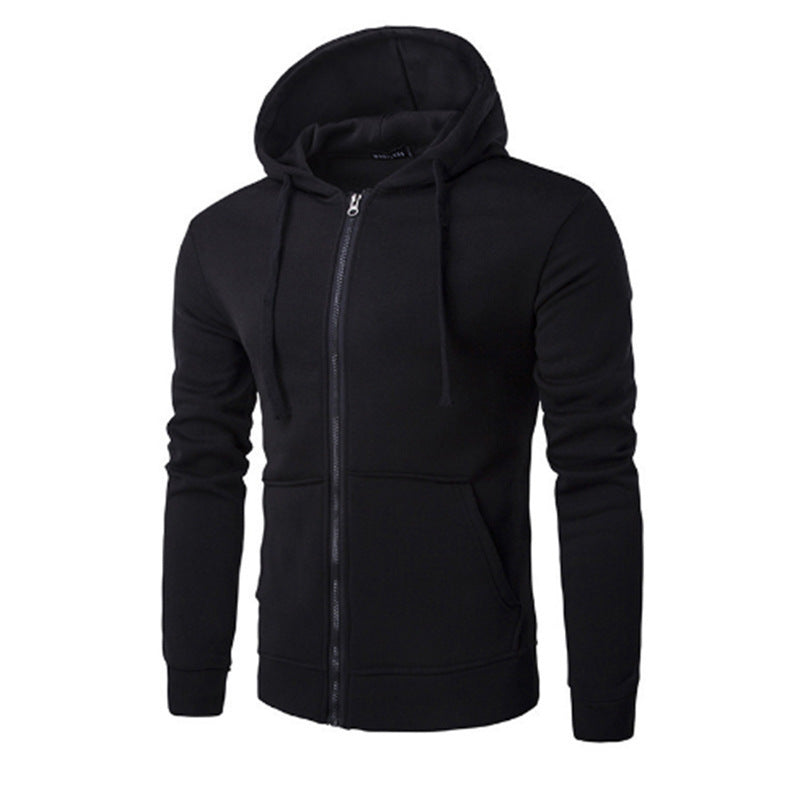 Damen Sportliche Kapuzenjacke mit durchgehendem Reißverschluss Drune
