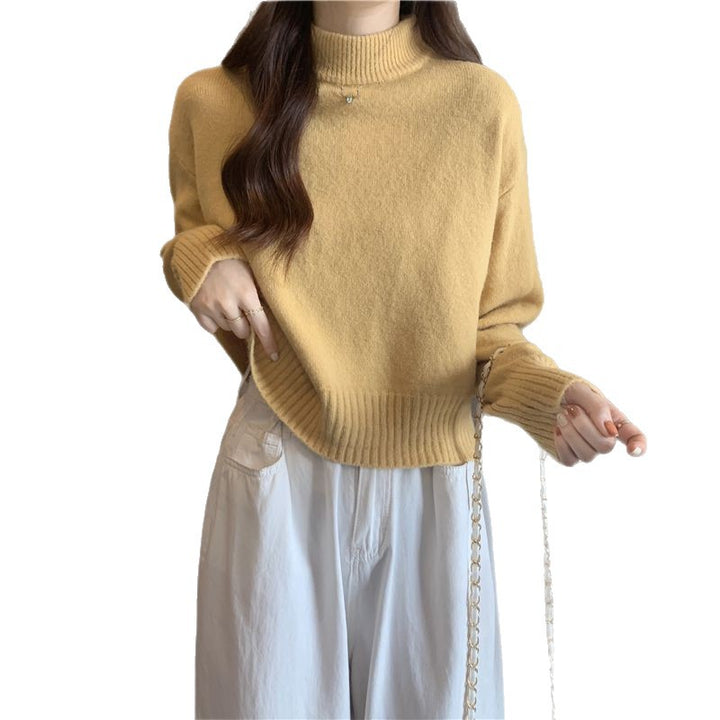 Damen modischer Rollkragenpullover Drune