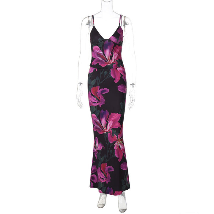 Damen Elegantes und figurbetontes Leopardenset Drune