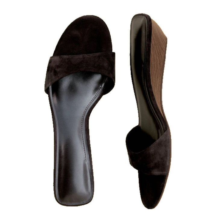 Damen Komfortable Wedgesandalen mit softem Obermaterial und ergonomischer Fußbettgestaltung Drune