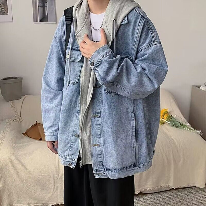 Herren Lässige Überziejacke Drune